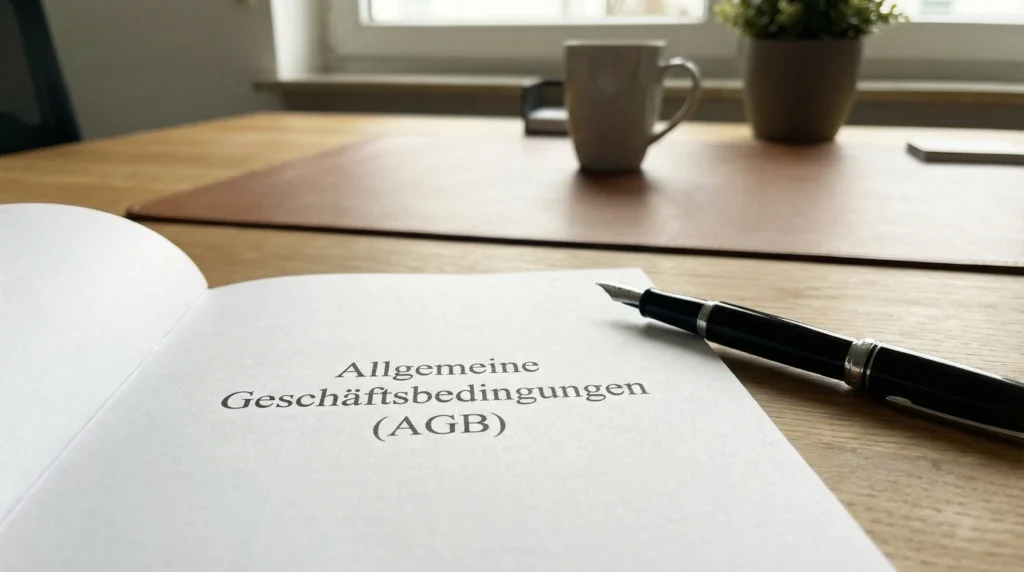 AGB Allgemeine Geschäftsbedingungen